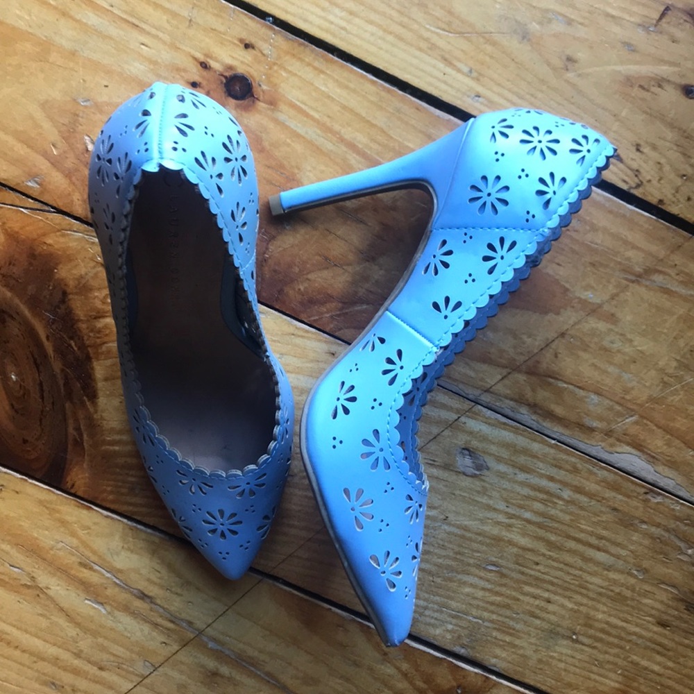 Baby blue Lauren Conrad heels